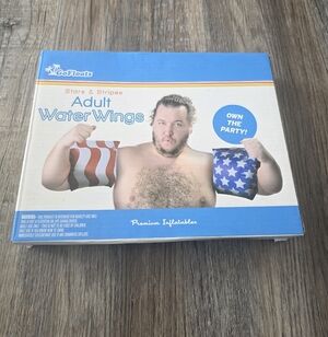 GoFloats Men's Stars & Stripes Water Wings
